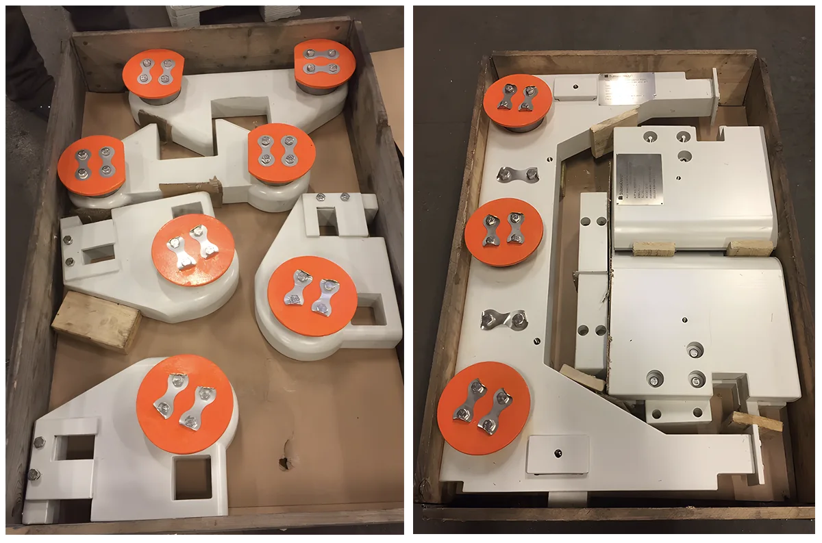 Wellhead Load Relief WLR system - attachment points